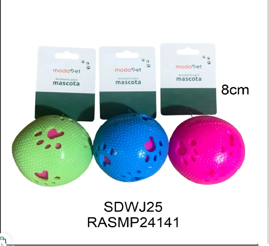 JUGUETE PELOTA 8CM SDWJ25