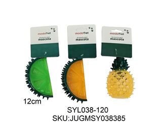 JUGUETE FRUTA 12CM