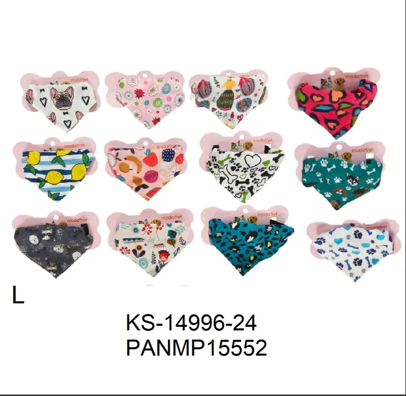 COLLAR CON PANUELO ESTAMPADA