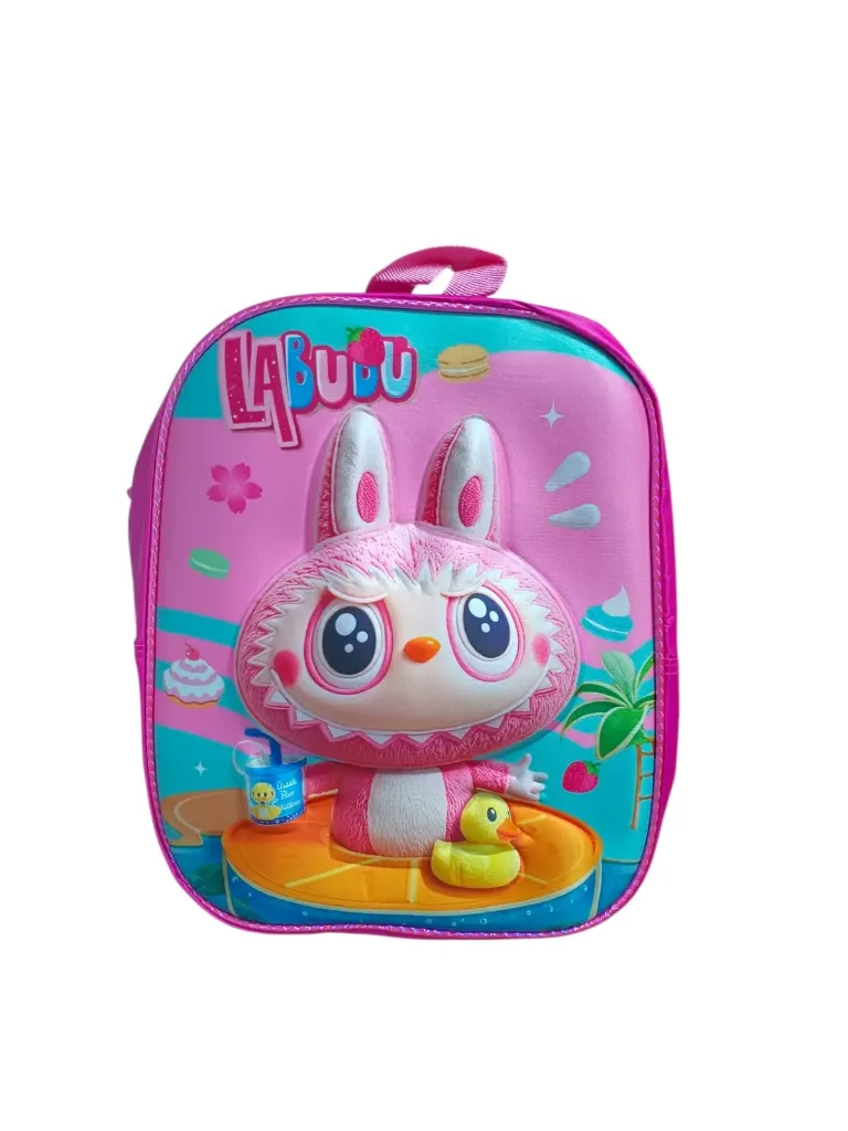 MOCHILA PERSONAJES 3D 12"