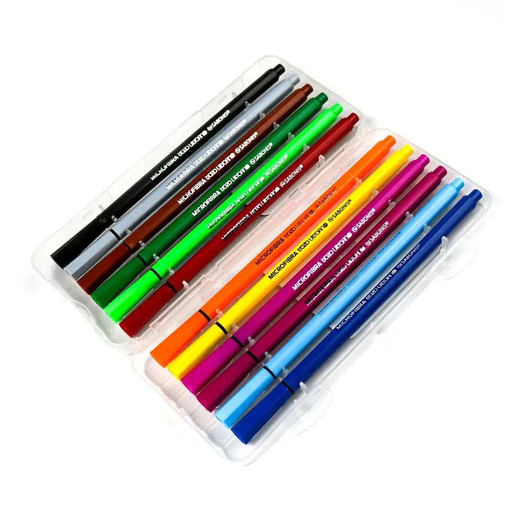 🔵Microfibras Estuche X12