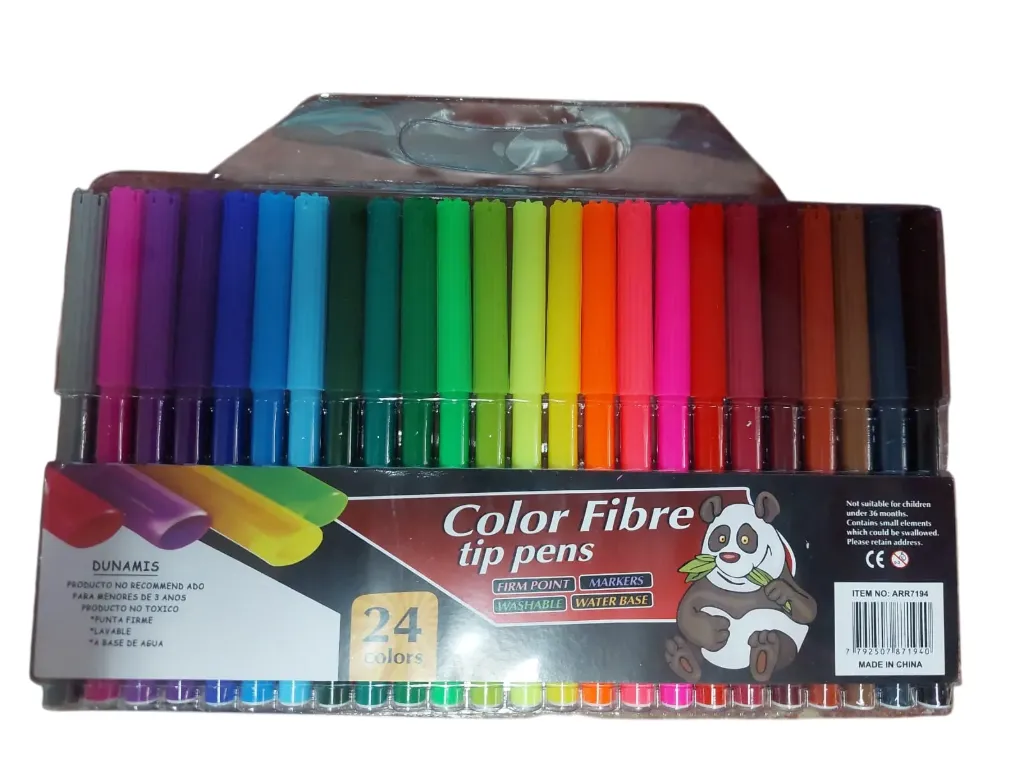 🔵Marcadores Escolares 24