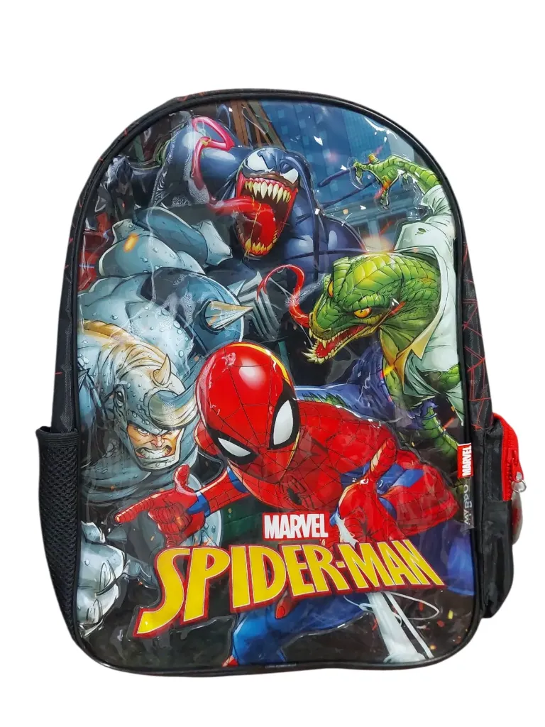 🔵Mochila Espalda Wabro Spiderman Villanos 40CM