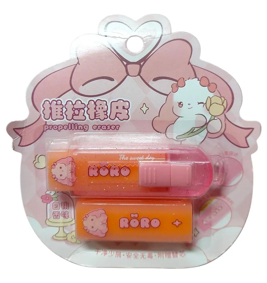 GOMA DE BORRAR TIPO CUTTER C/REPUESTO (Roro)