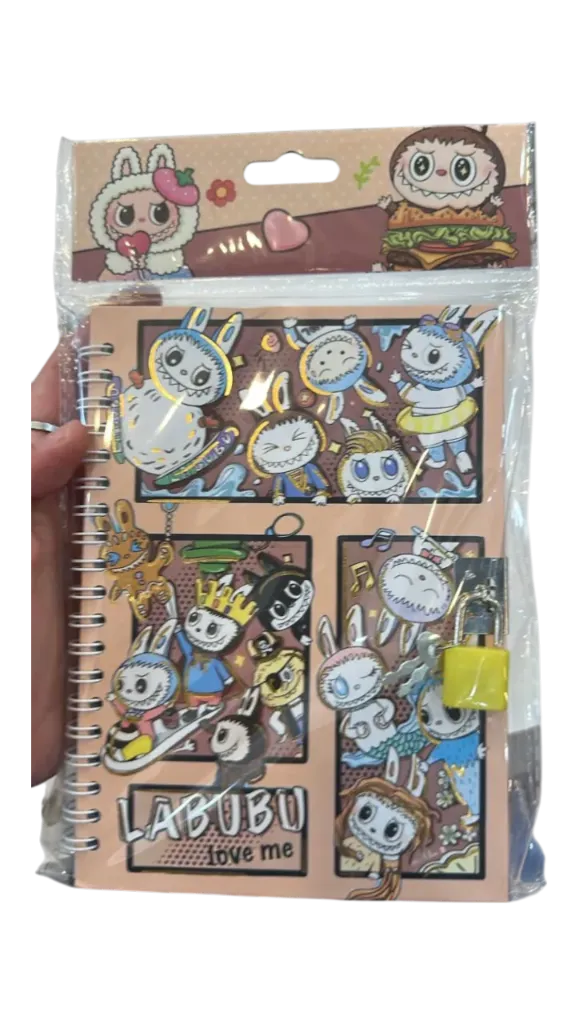 CUADERNO CAPYBARA CON CANDADO