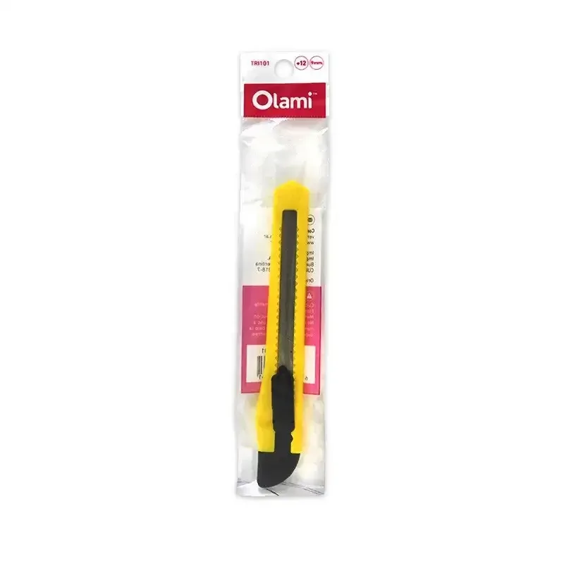 🔵TRINCHETA PLASTICA 9MM OLAMI ECON