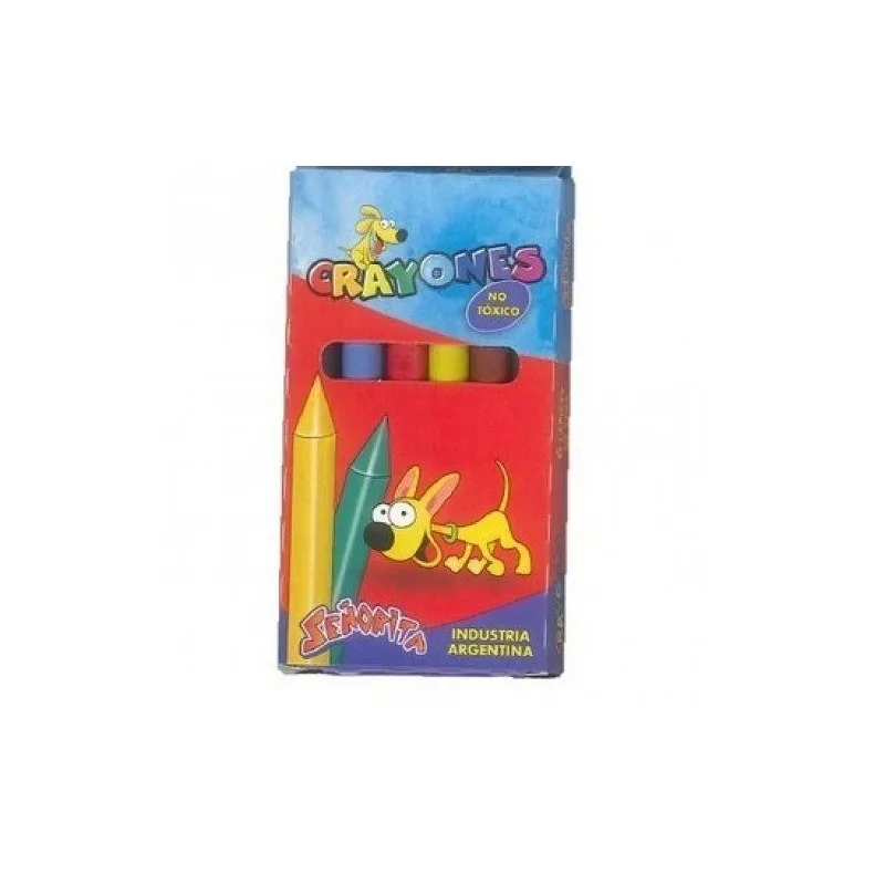 🔵CRAYONES SEÑORITA X6 CORTO FINO