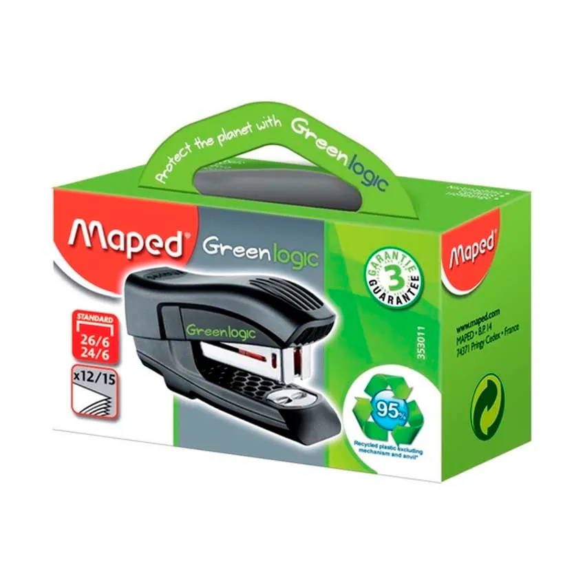 🔵ABROCHADORA MAPED GREENLOGIC MINI N°26-6