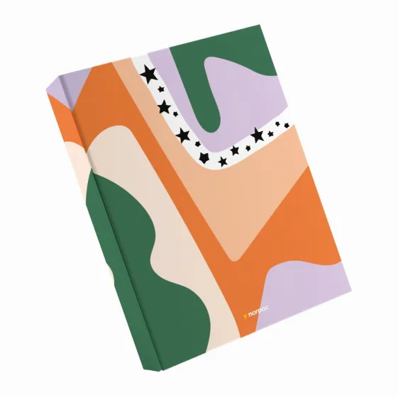 🔵CARPETA ESCOLAR NORPAC A4 2X40 (Estampadas)