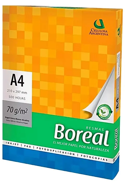 🔴RESMA BOREAL A4 70G