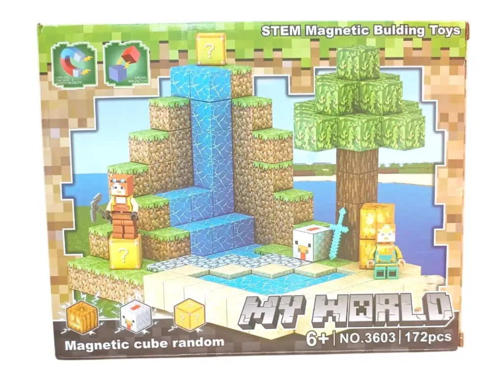 Cubos Imantados 172PCS My World