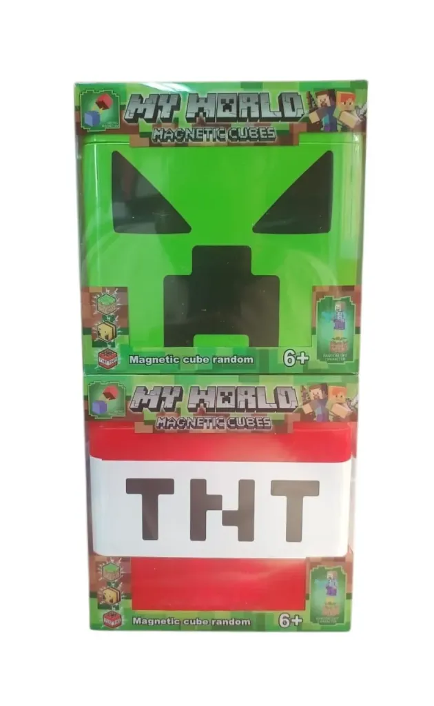 Cubos Imantados 200PCS EN CAJA (Creeper)