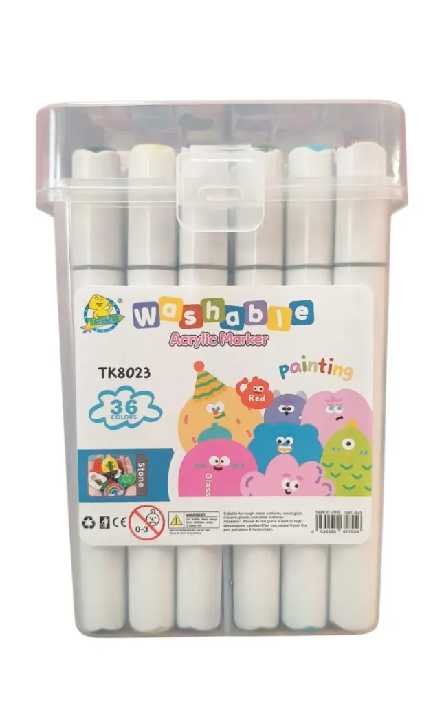 Marcadores dobles Washable x36