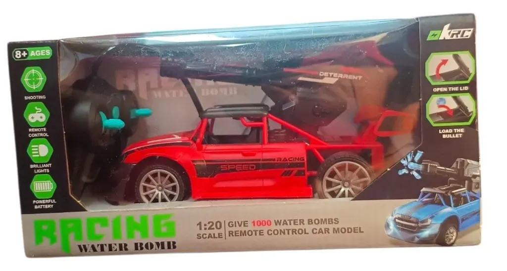 AUTO LANZA AGUA RACING