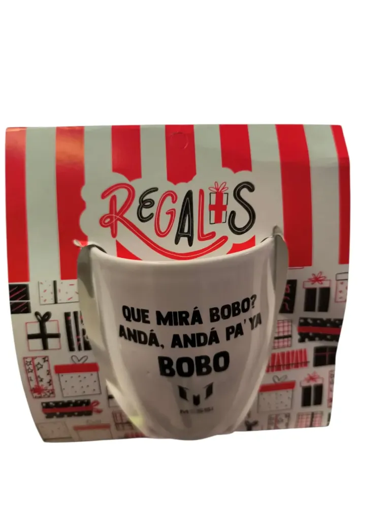 JARRO / TAZA INSCRIPCION MESSI FRASES