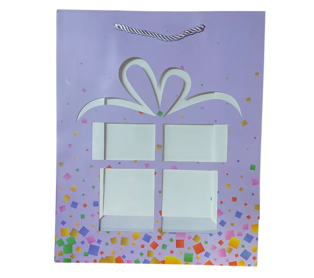 Bolsa Regalo Transparente 32x26