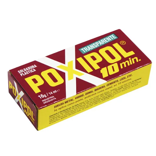 POXIPOL TRANSPARENTE 16GR