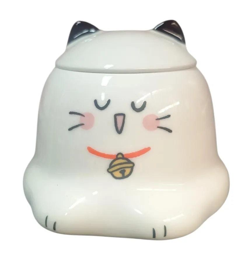 🔴TAZA DE CERÁMICA CON TAPA SWEET GATITO