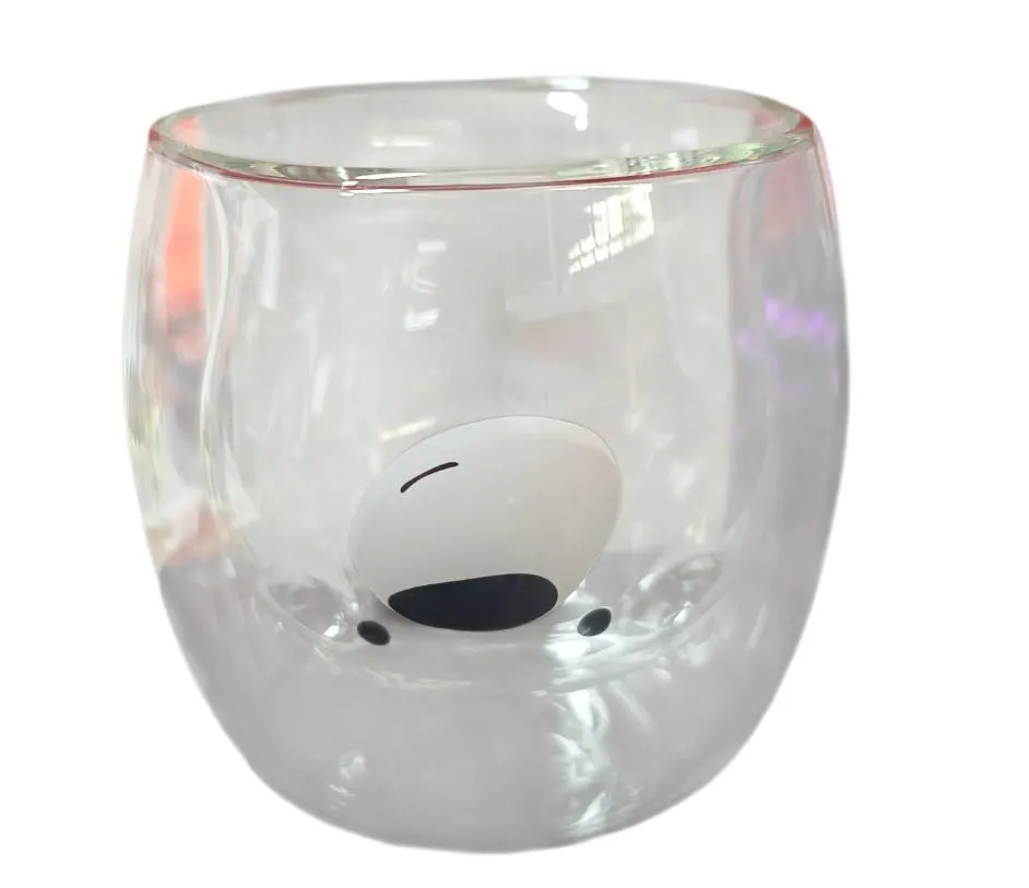 🔴VASO DOBLE VIDRIO CON FORMA