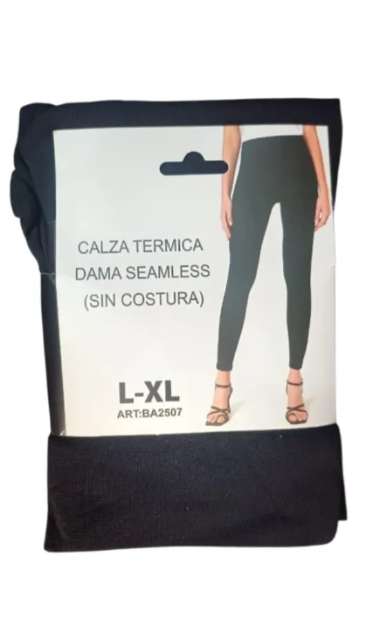 Calza térmica dama sin costura