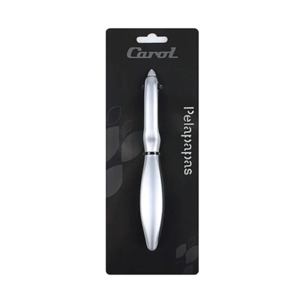 🔵 Pelapapas giratorio acero inoxidable Carol