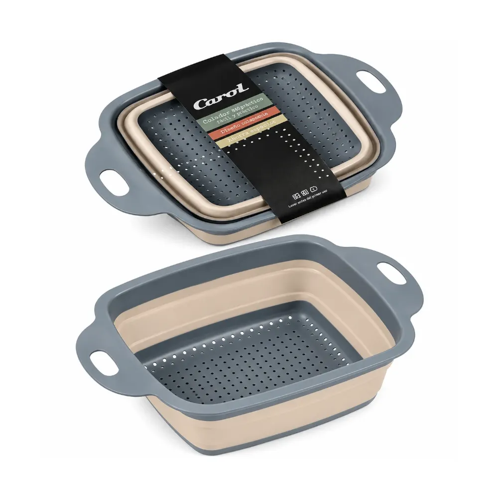 🔵Colador plegable Carol 28.5x21.5x8cm