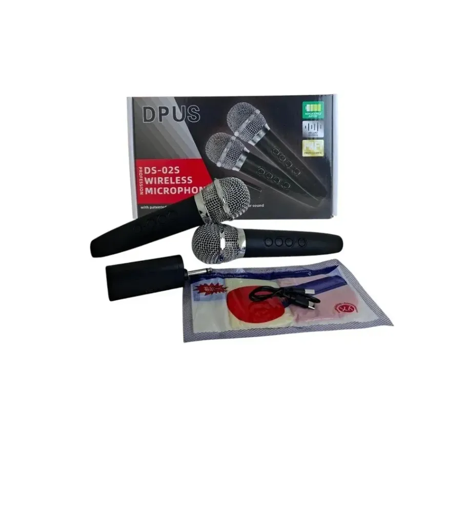 MICROFONO INALAMBRICO X2 RECARGABLE
