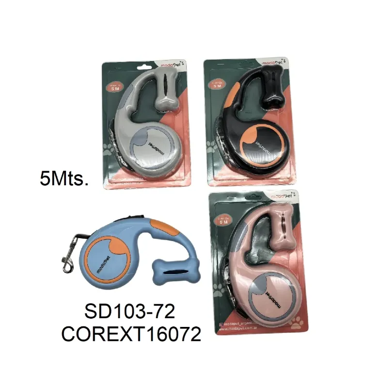 CORREA EXTENSIBLE 5M MODA PET