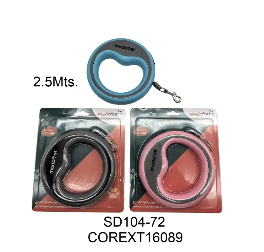 CORREA EXTENSIBLE 2.5M SD104