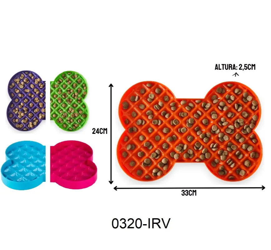 COMEDERO HUESO INTERACTIVO 0320-IRV