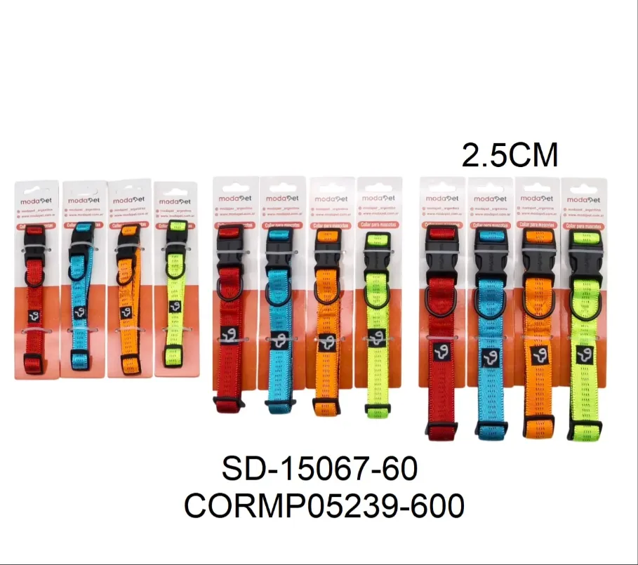 COLLAR 2.5CM LISO 15067-60
