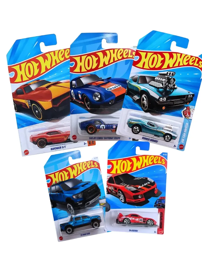 Hot Wheels Sorpresa x5 (Modelos al Azar)