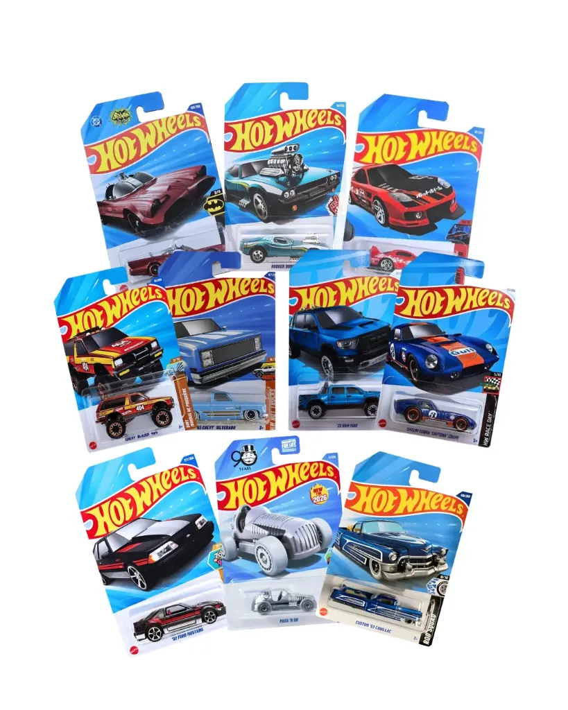 Hot Wheels Sorpresa x10 (Modelos al Azar)