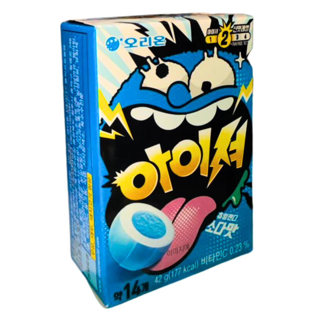Caramelos masticables ácidos