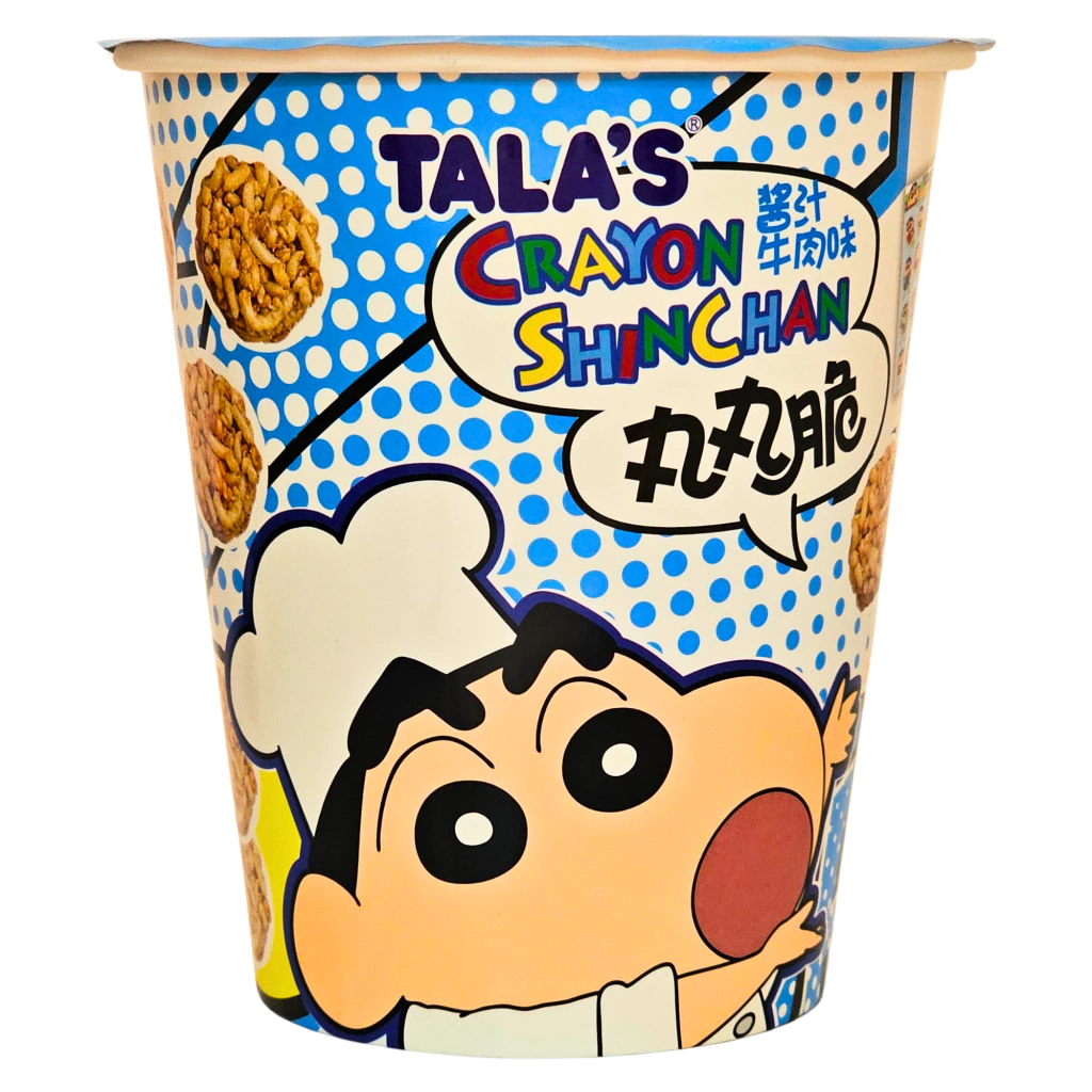 Snack de ramen frito crayon Shin - Chan sabor carne 60g