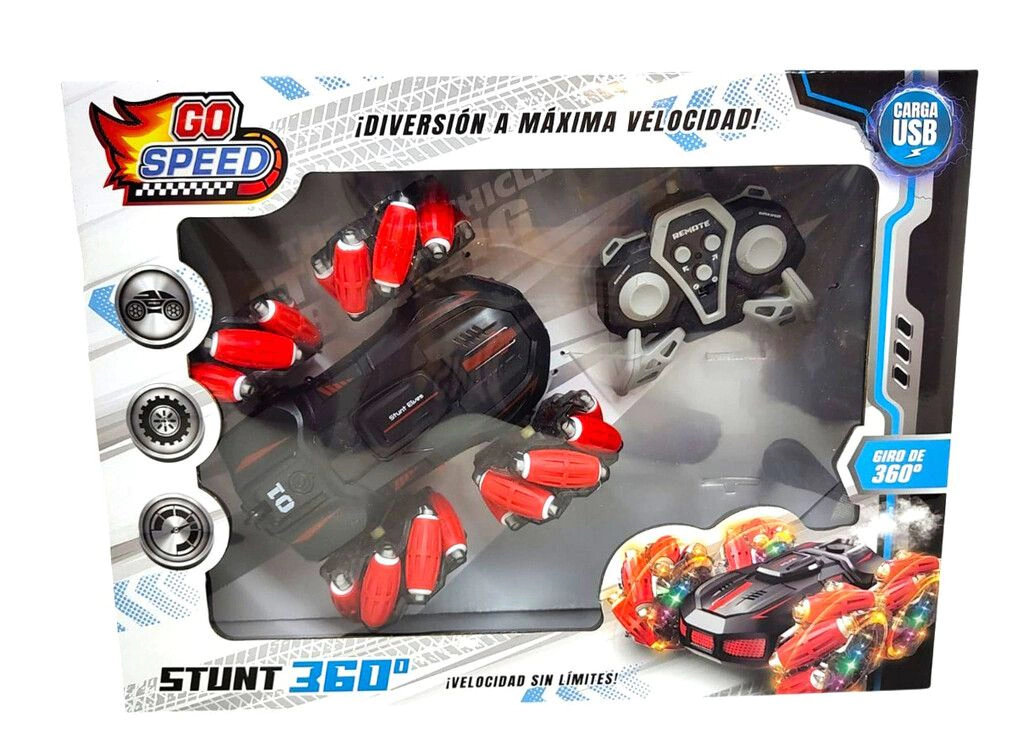 Go speed auto stunt radio control con luces