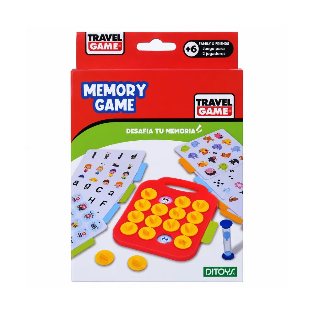Juegos para viajes Ditoys (Memory)