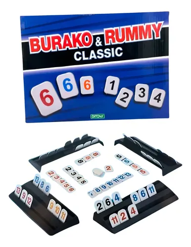 Juego burako & Rummy classic Ditoys