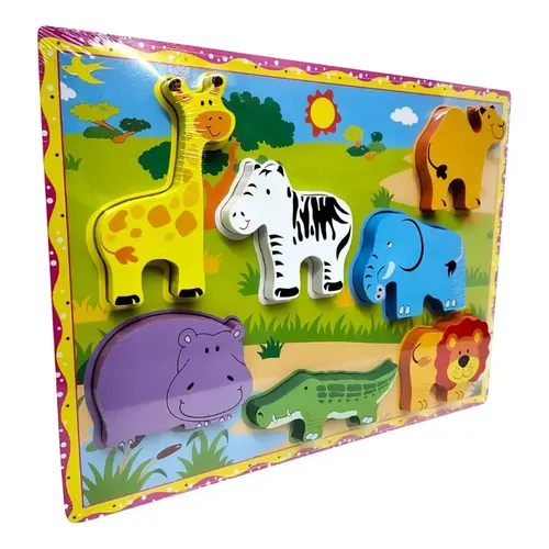 Baby Gus puzzle animalitos