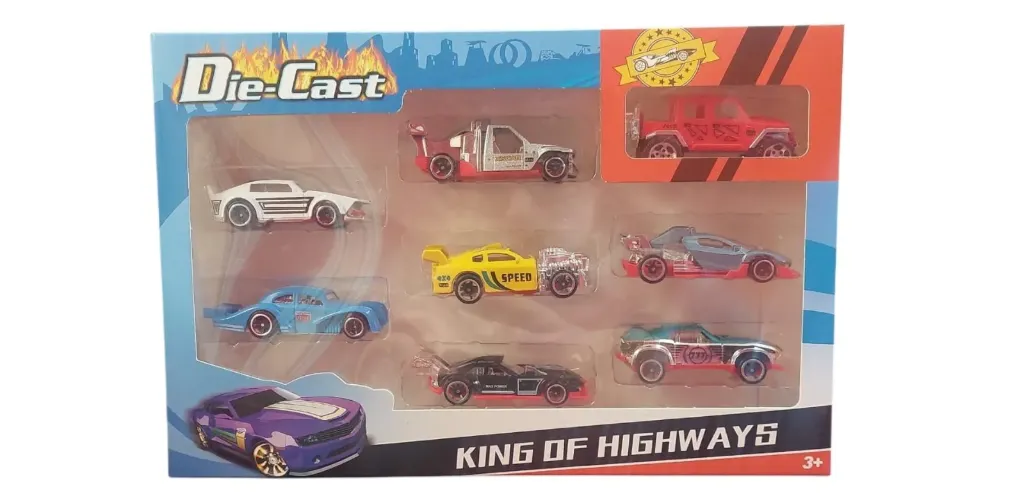 Auto a fricción x8