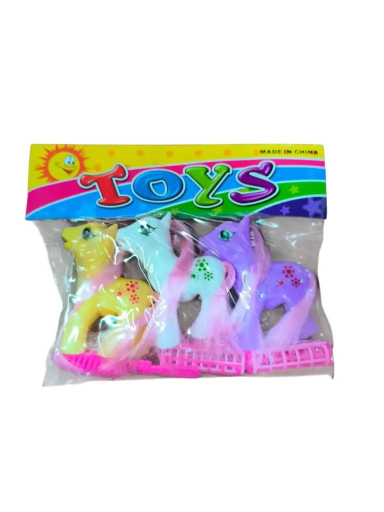 [ART4798] Pony con accesorios x3