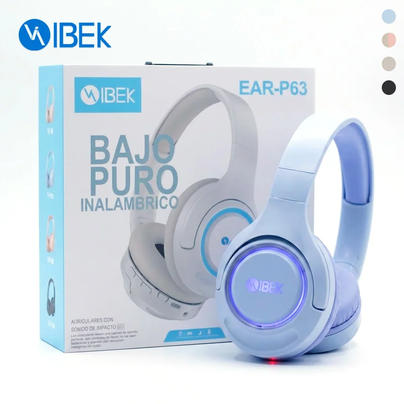Auriculares inalámbricos IBEK P63