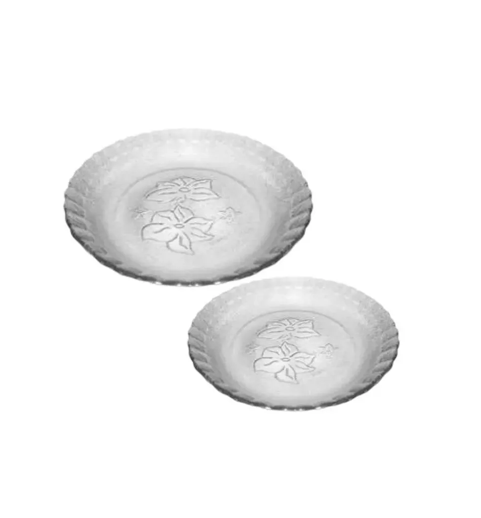 Plato hondo Orquídea Durax