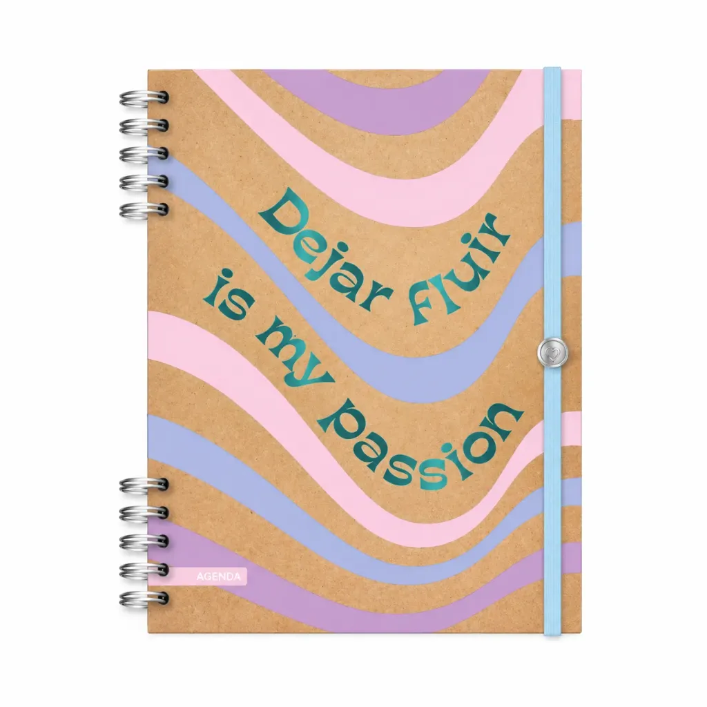 Agenda diaria 2027 Krafty 15x21cm Reysa
