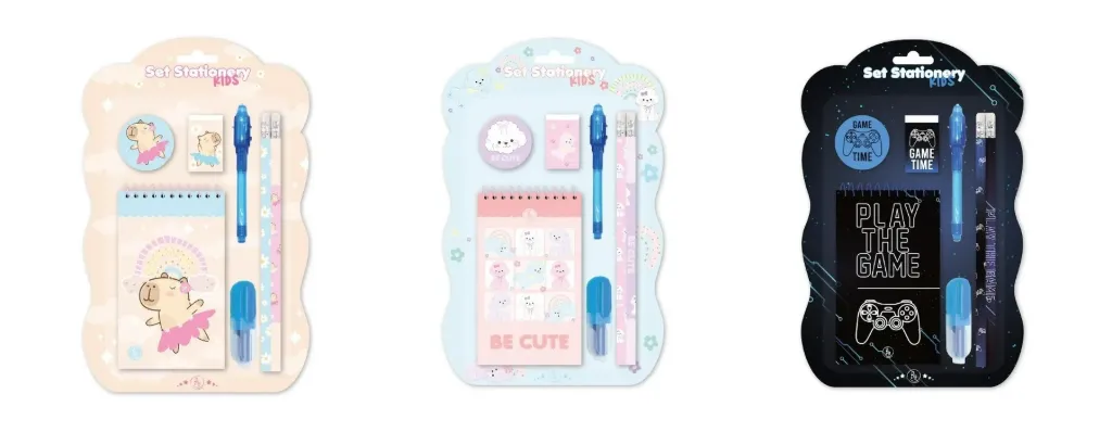 Set stationery kids