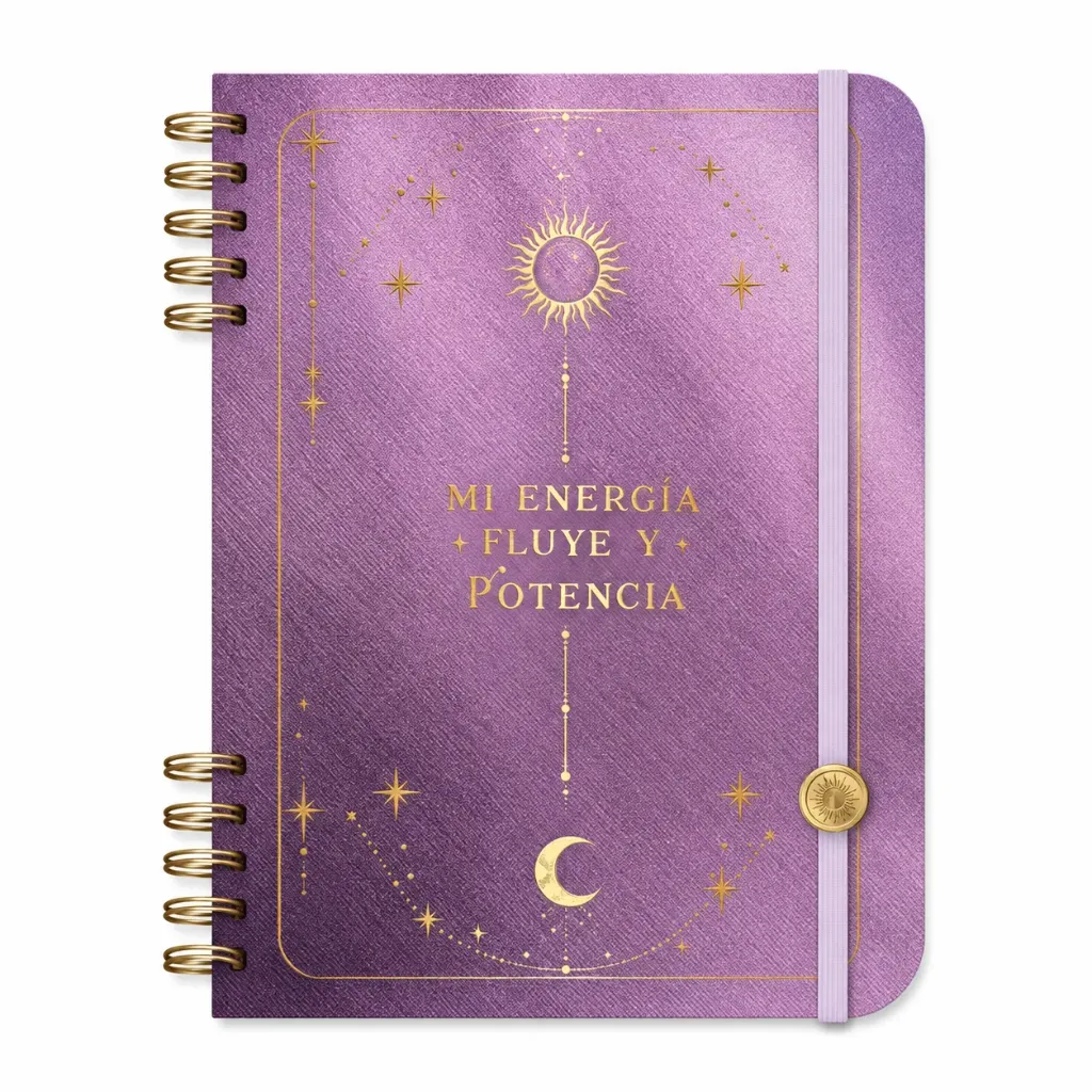Agenda diaria 2027 premium metalizada 12x17cm Reysa