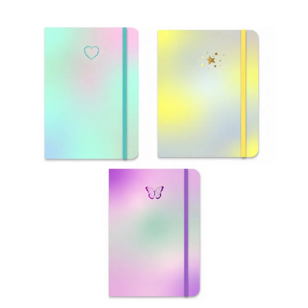 Cuaderno 15x21cm PU fantasía Reysa