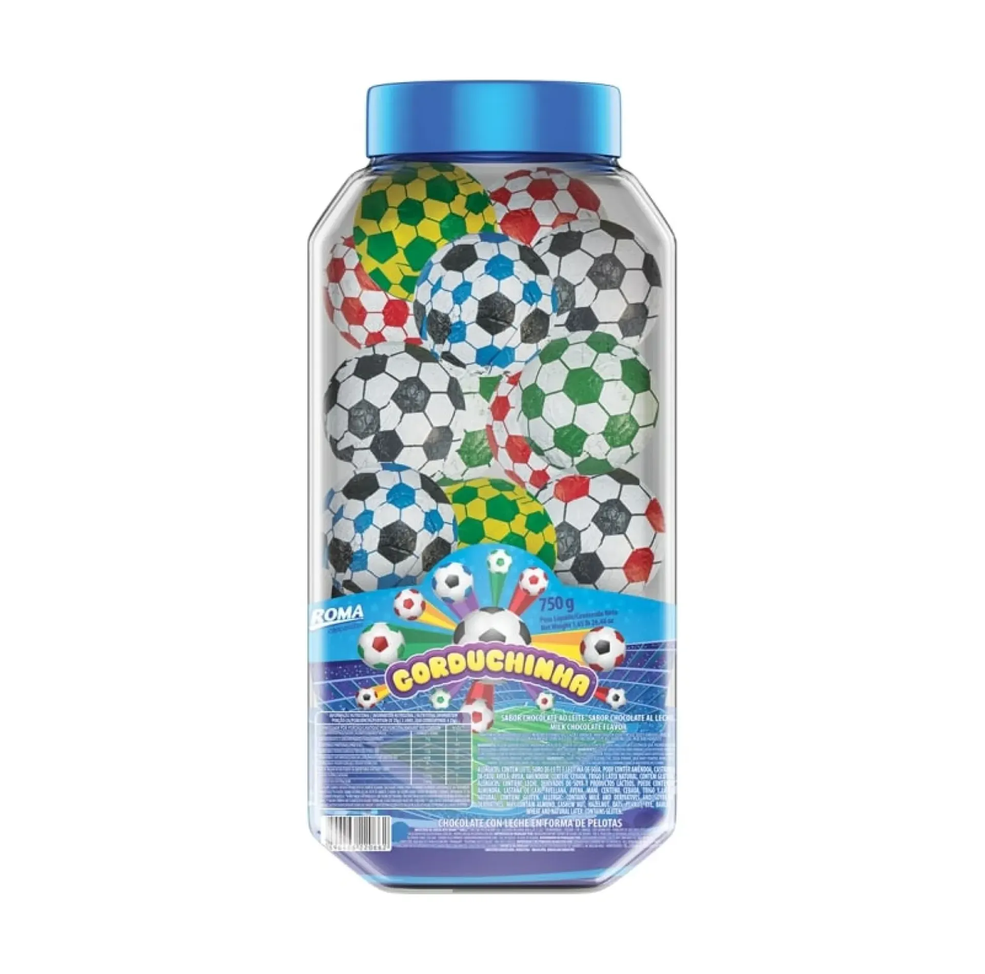 [ART4806] Pelota chocolate Roma 25g