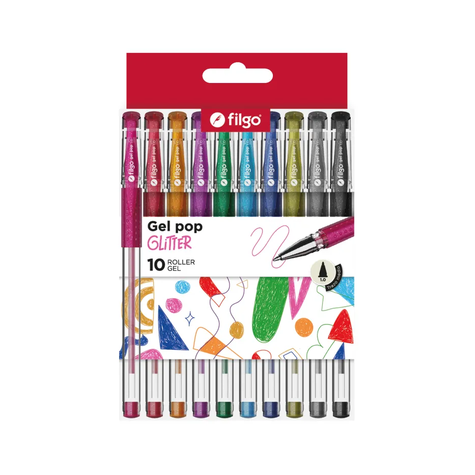 🔵Roller gel Pop x10 Glitter