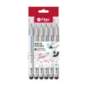 🔵Microfibras doble línea DOIIS x6